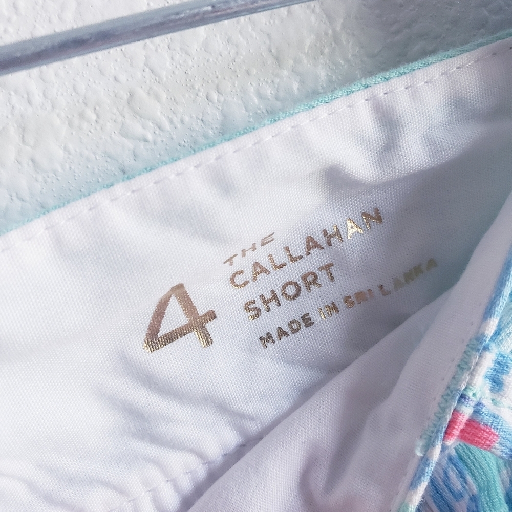 Lilly Pulitzer Callahan Shorts In Minty Fresh - Picture 8 of 10